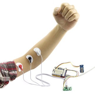 emg sensörü - sinir ve kas hareketi ölçüm modülü